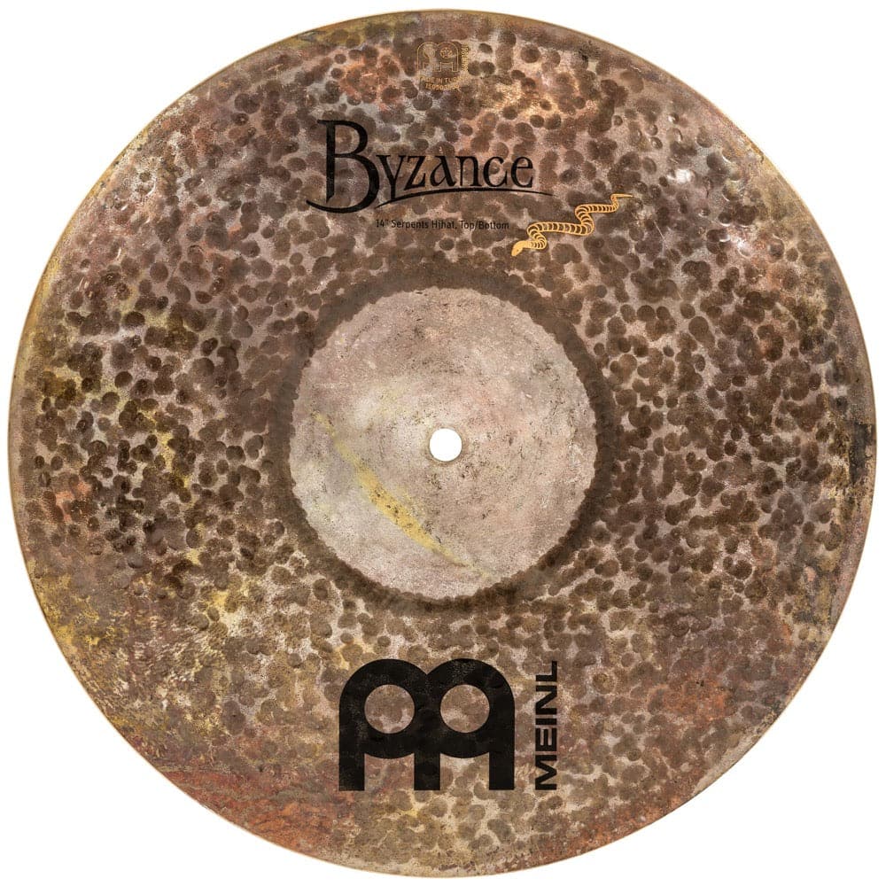Meinl Byzance Brilliant Serpents Hi Hat Cymbals 14