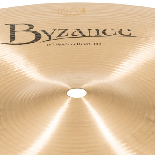 Meinl Byzance Traditional Medium Hi Hat Cymbals 15