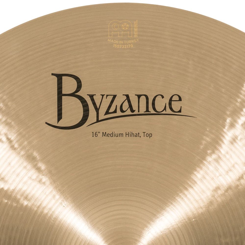 Meinl Byzance Traditional Medium Hi Hat Cymbals 16