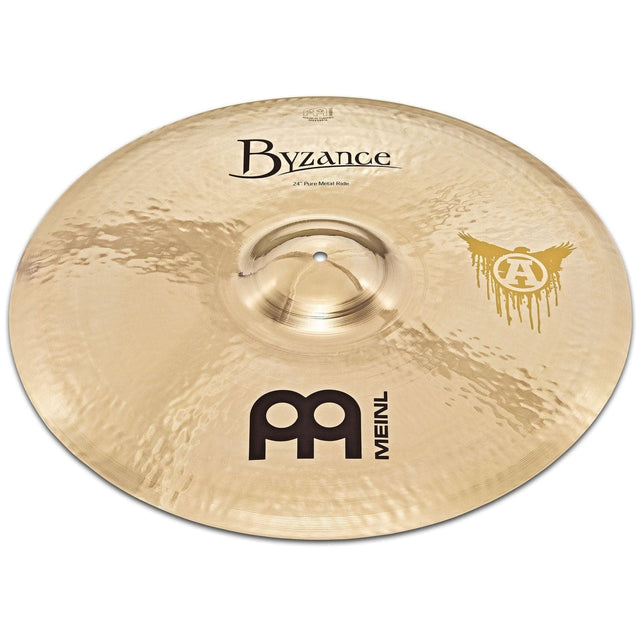 Used Meinl Byzance Brilliant 24" Pure Metal Ride - Drum Center Of Portsmouth