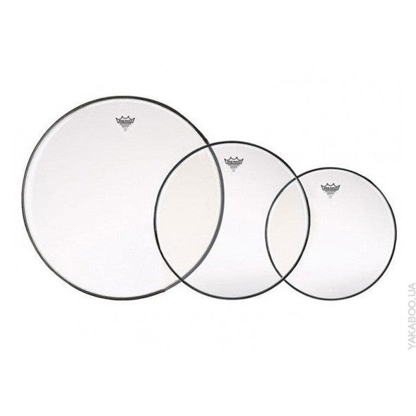 Remo Emperor Vintage Clear Drumhead Pack 12/13/16