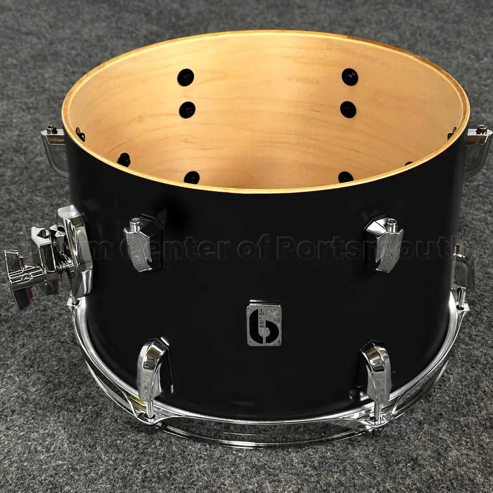 British Drum Company Enigma 4pc Drum Set 22/10/12/16 Satin Black