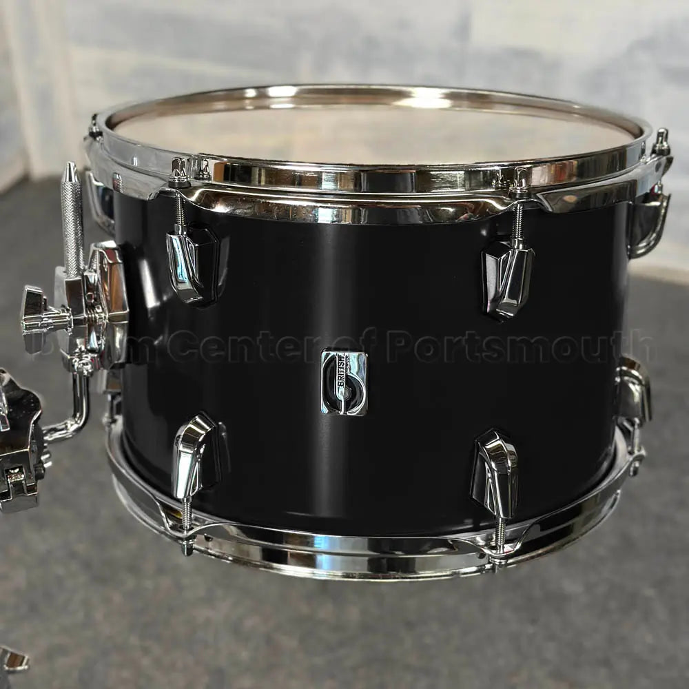 British Drum Company Enigma 4pc Drum Set 22/12/14/16 Satin Black
