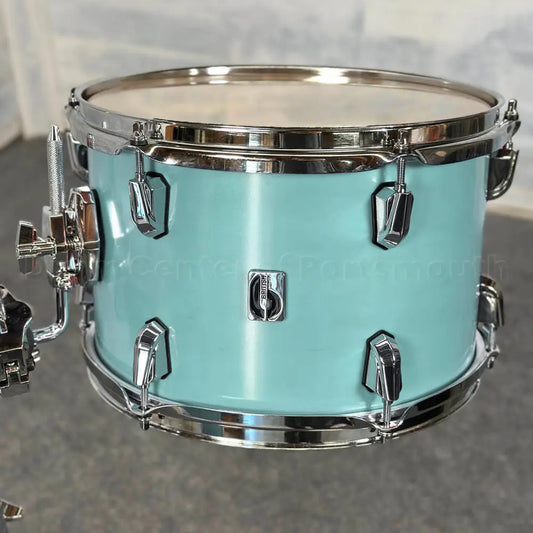 British Drum Company Enigma 4pc Drum Set 22/12/14/16 Satin Teal