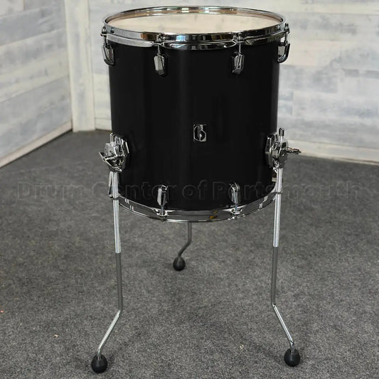 British Drum Company Enigma Floor Tom 14x14 Satin Black
