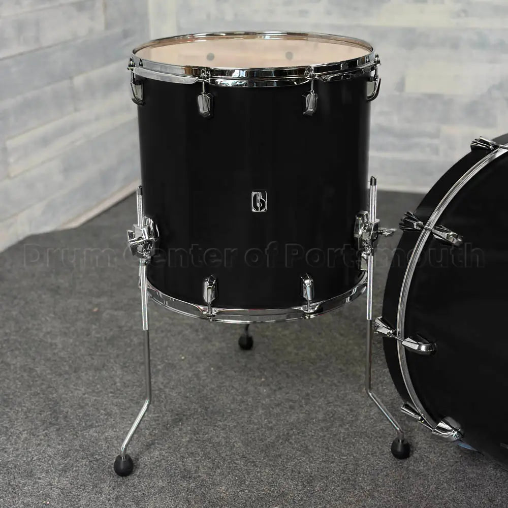 British Drum Company Enigma 3pc Club Drum Set Satin Black