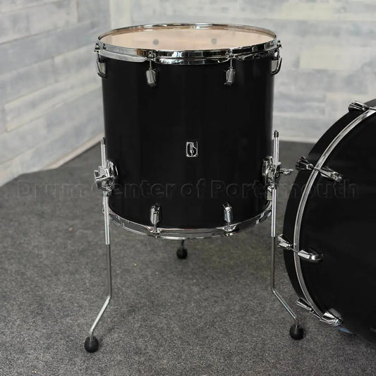 British Drum Company Enigma 3pc Club Drum Set Satin Black
