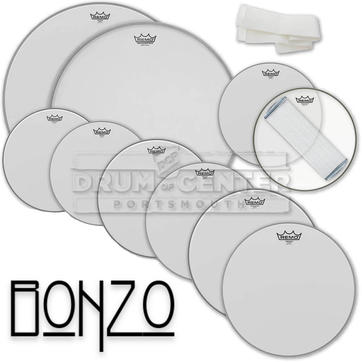 "The Bonzo" Drumhead Upgrade Pack - Drum Center Of Portsmouth