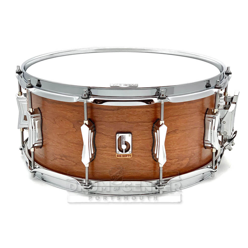 British Drum Company Big Softy Snare Drum 14x6.5 - Drum Center Of Portsmouth