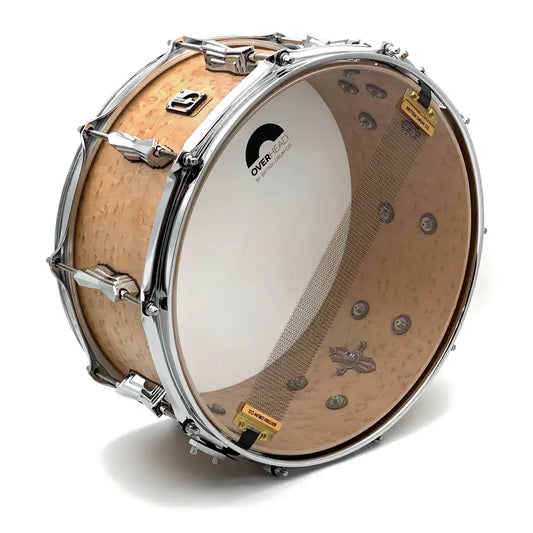 British Drum Company Founder's Reserve Pure Ultra Snare Drum 14x6.5 Birdseye Maple - Drum Center Of Portsmouth