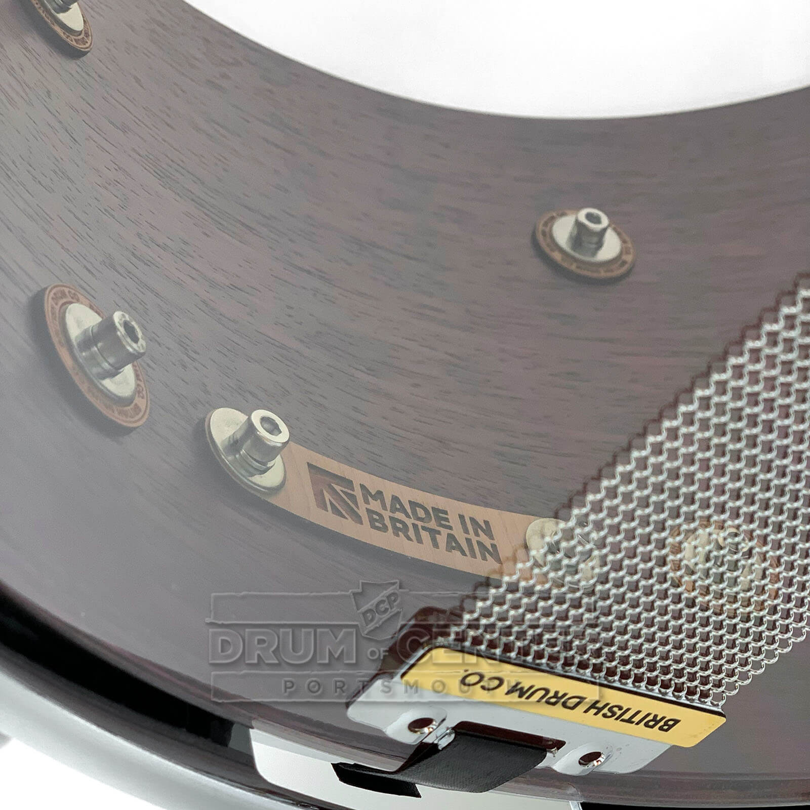 British Drum Company Super 7 Purpleheart Snare Drum 13x7