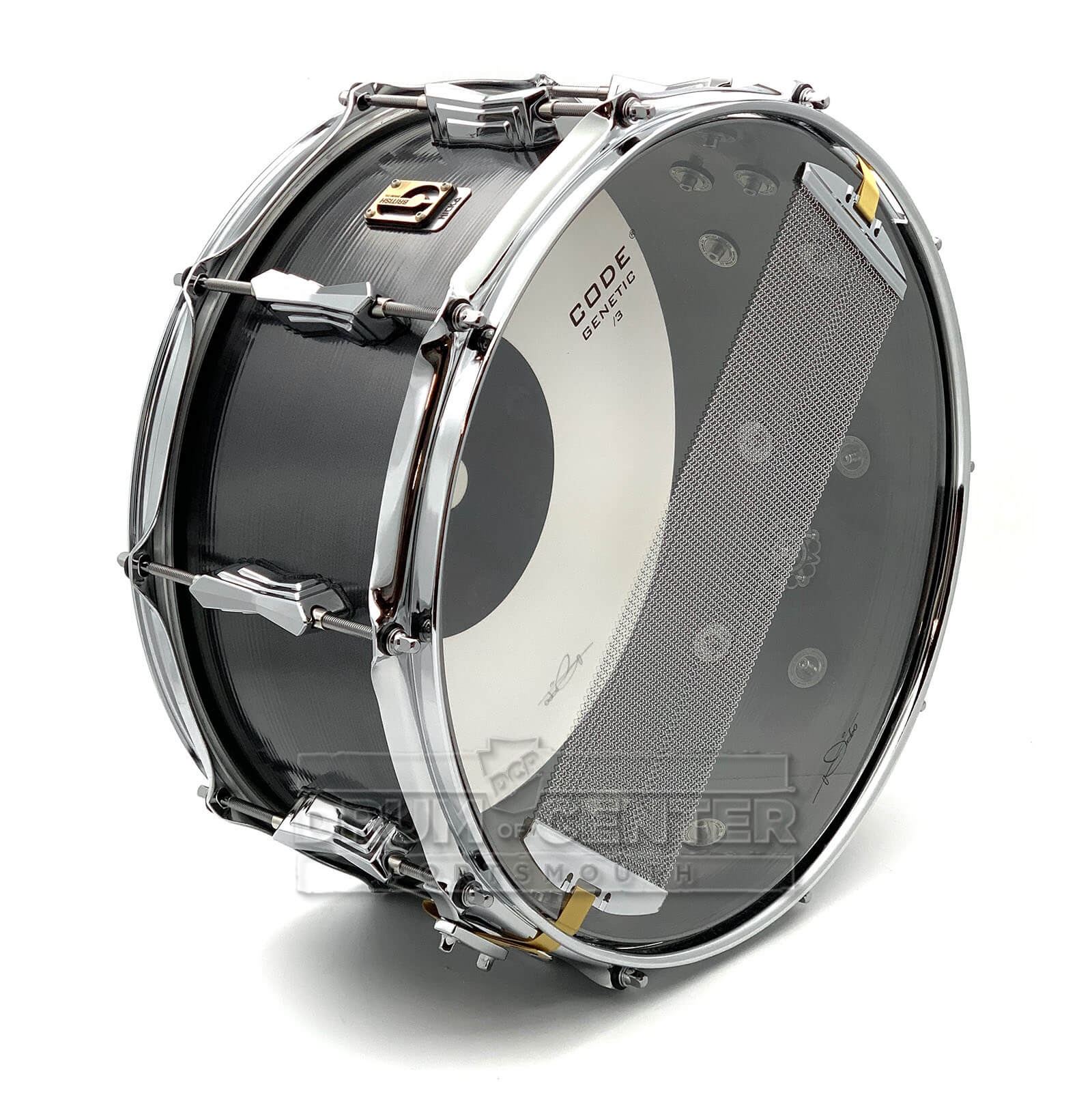 British Drum Company Nicko McBrain Signature Talisman Snare Drum 14x6.5 - Drum Center Of Portsmouth
