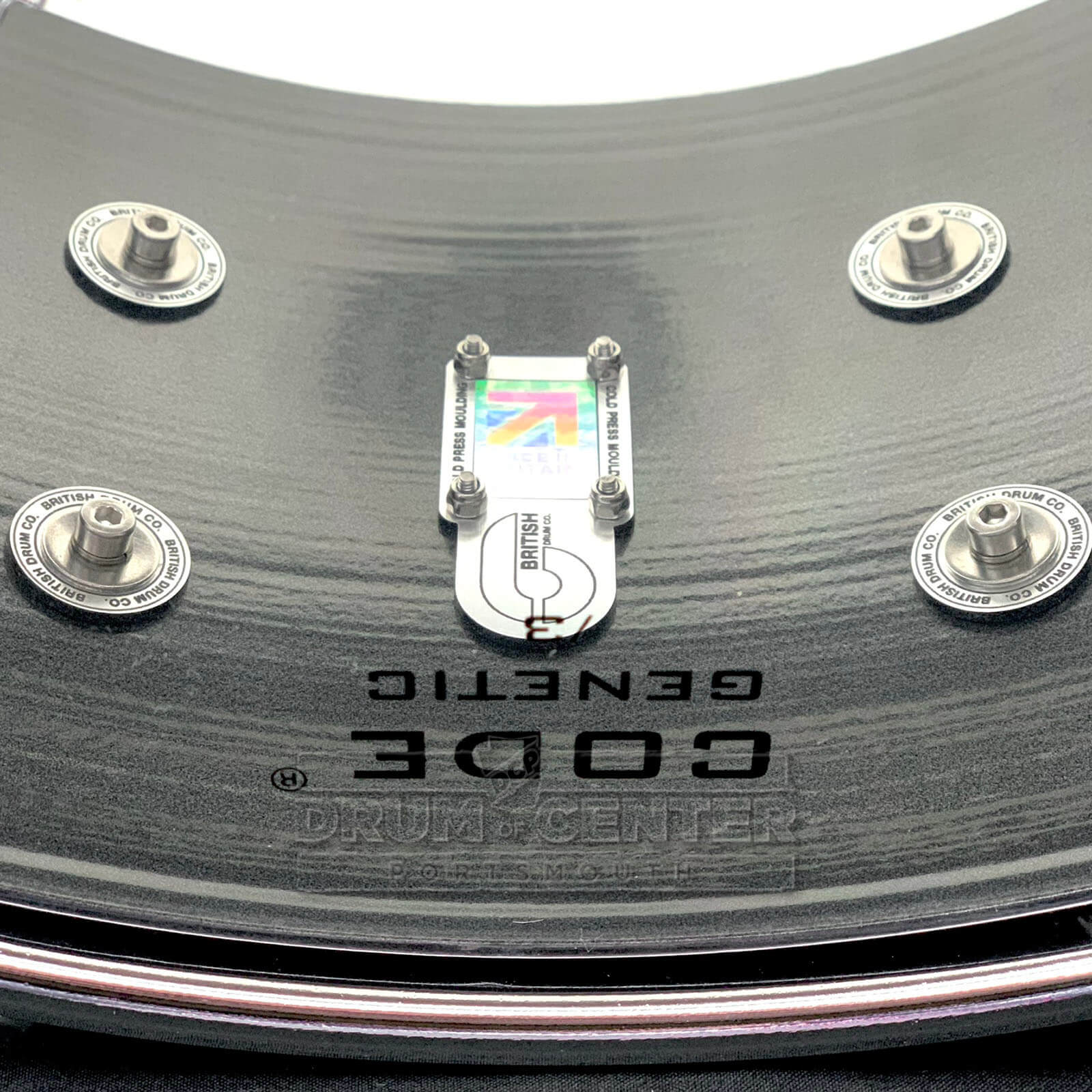 British Drum Company Nicko McBrain Signature Talisman Snare Drum 14x6.5 - Drum Center Of Portsmouth
