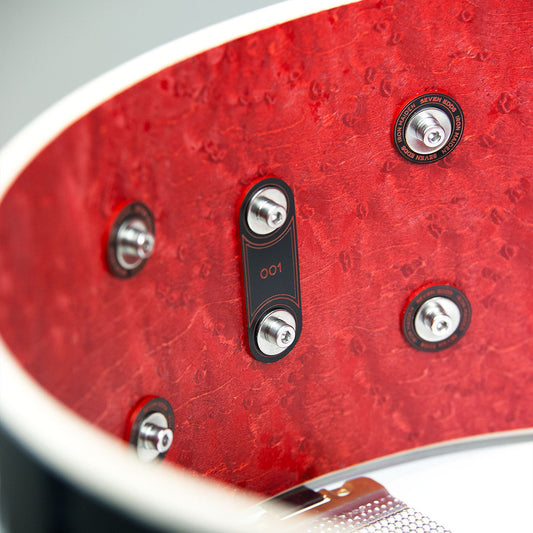British Drum Co. SEVEN EDDS Snare Drum 14x6 - Drum Center Of Portsmouth