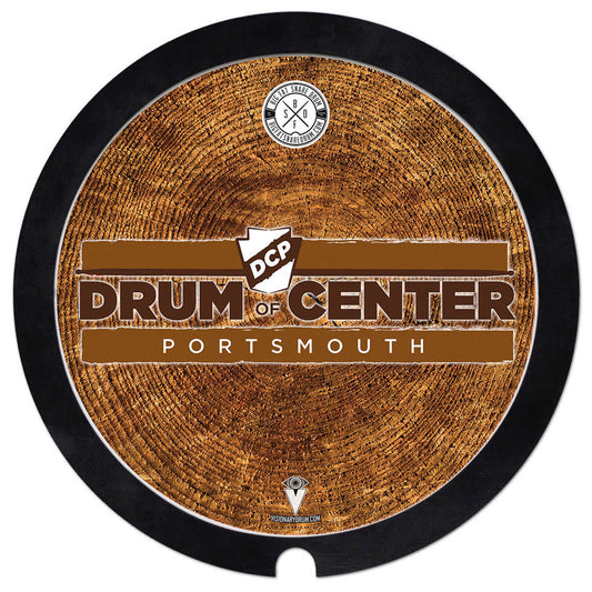 Big Fat Snare Drum Original w/Drum Center of Portsmouth Logo