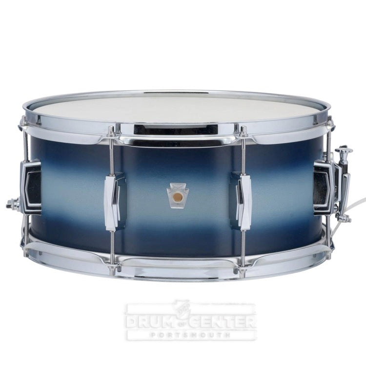 Ludwig LS664XXU1 Club Date Vintage 14x6.5 Snare Drum Blue/Silver Duco
