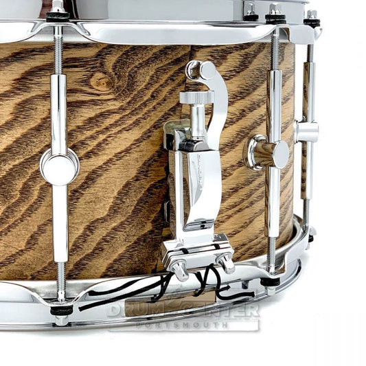 Canopus Ash Snare Drum - Natural OIl  13x6.5