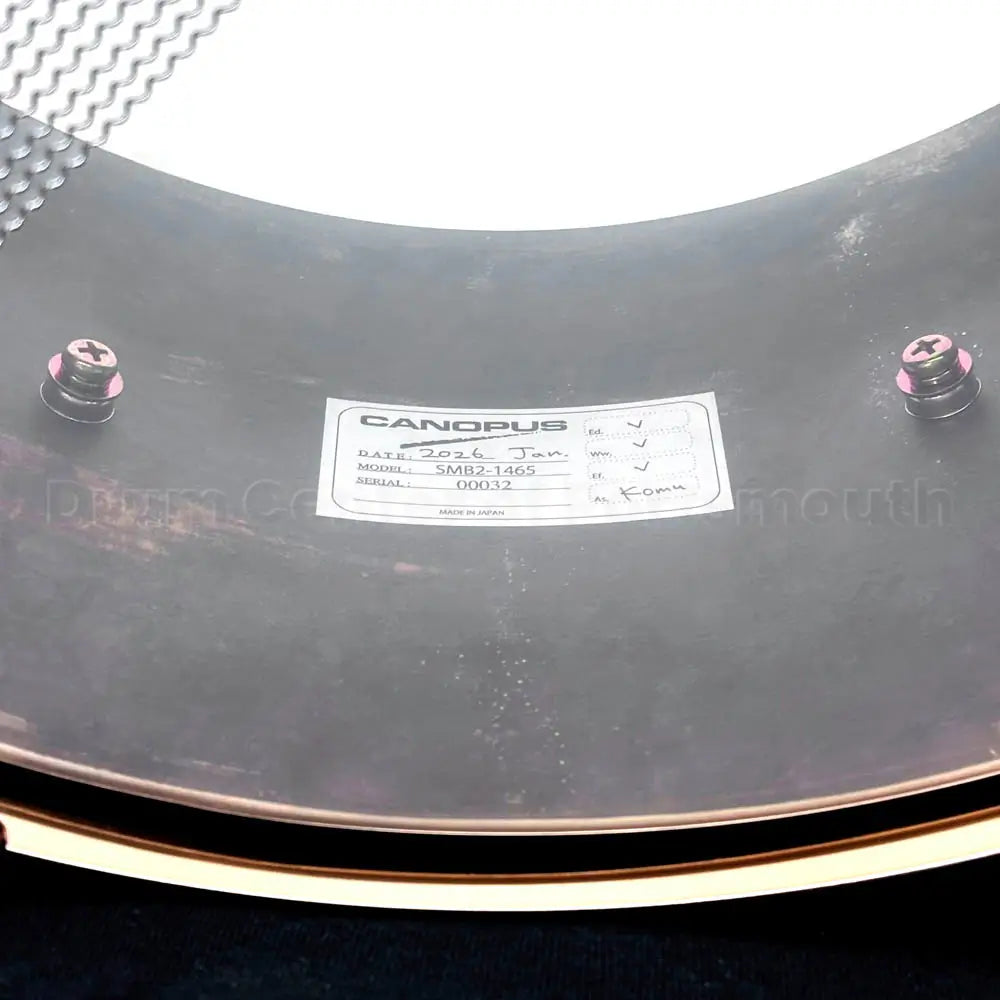 Canopus Patina Solid Brass Limited Edition Snare Drum 14x6.5 - Drum Center Of Portsmouth