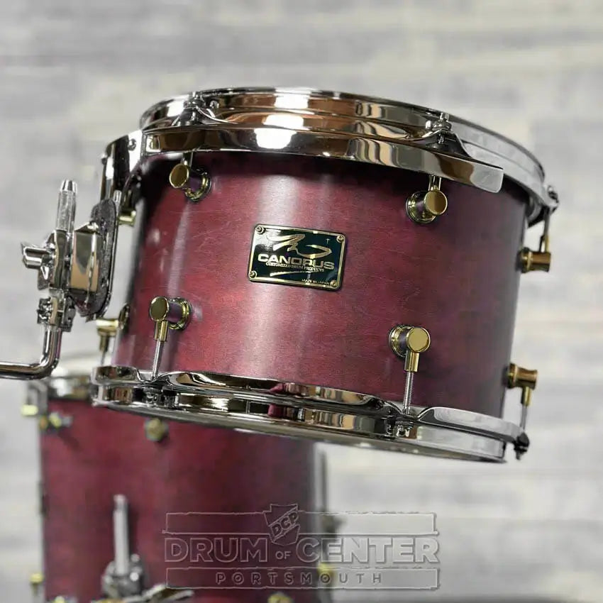 Canopus RFM 3pc Jazz Drum Set Smokey Violet Oil - Drum Center Of Portsmouth