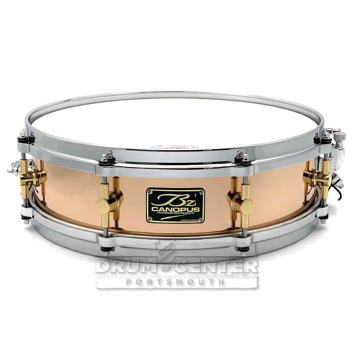 Canopus 'The Bronze' Snare Drum 14x4 w/Die Cast Hoops - 2nd Line - Drum Center Of Portsmouth