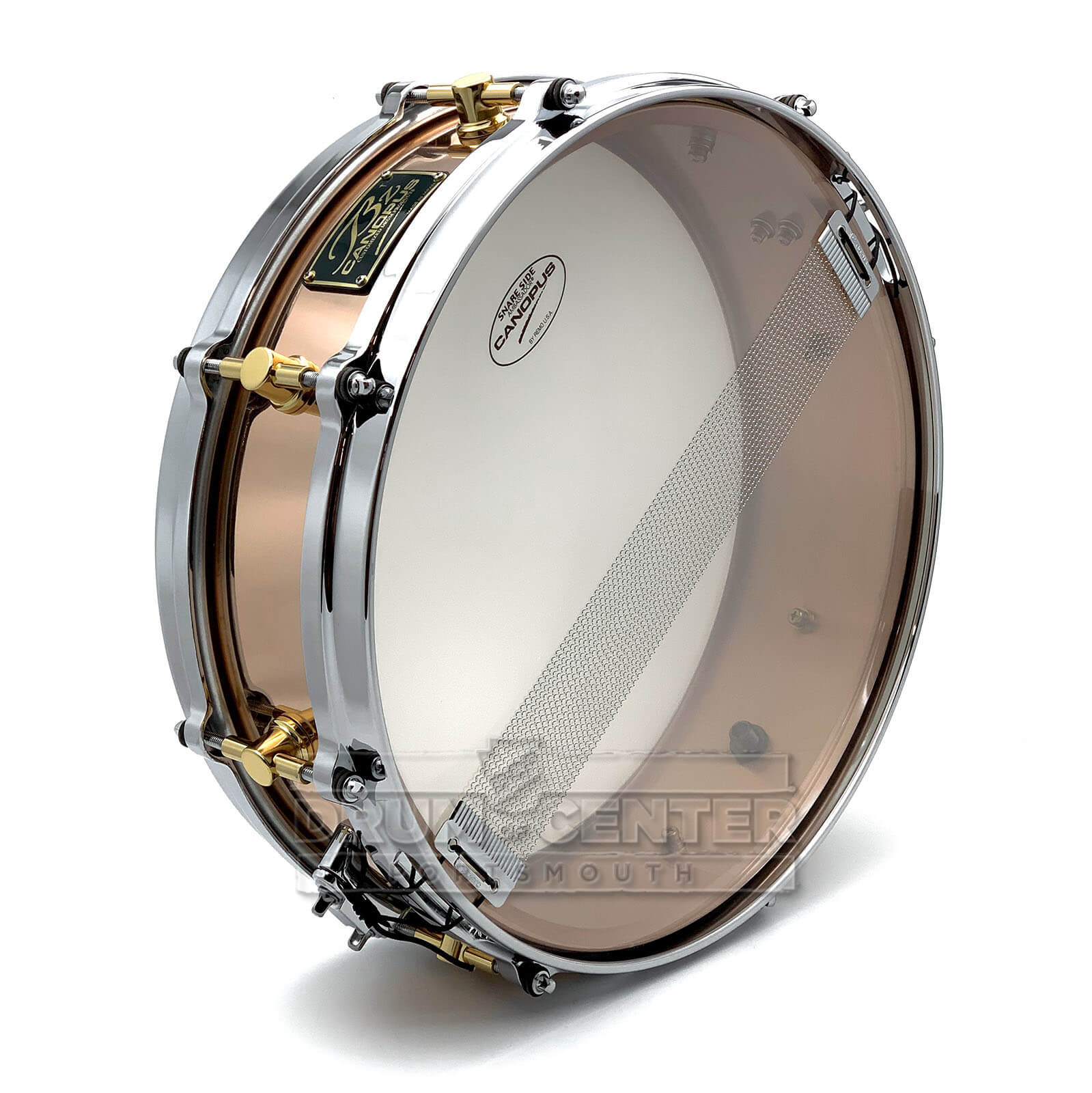 Canopus 'The Bronze' Snare Drum 14x4 w/Die Cast Hoops - 2nd Line - Drum Center Of Portsmouth