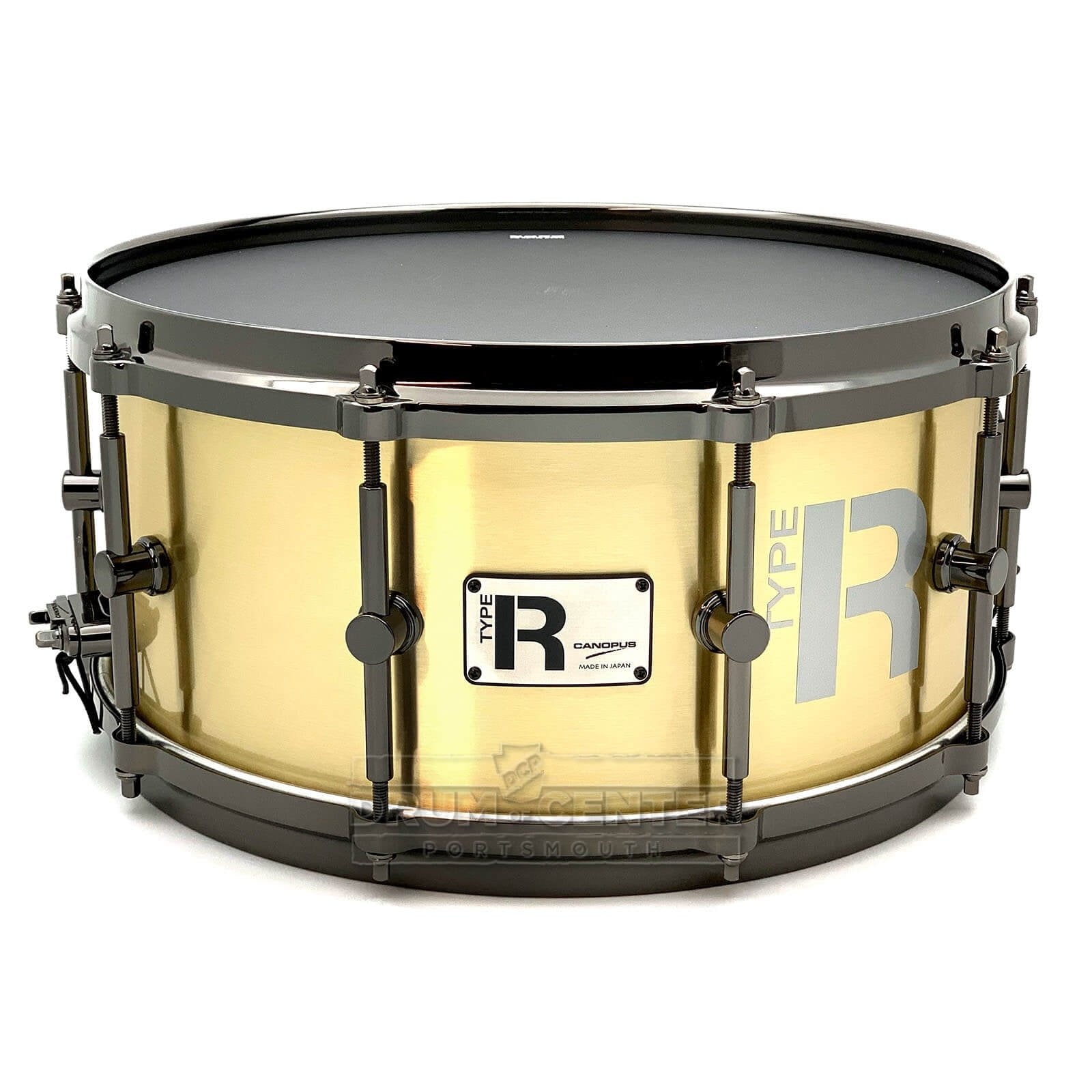 Canopus 3mm Brass Snare Drum 14x6.5 8-Lug