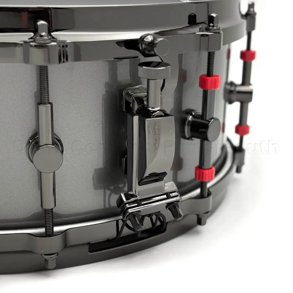 Canopus Type-R Maple Snare Drum 14x5.5 Gun Metal Metallic Lacquer - 2nd Line - Drum Center Of Portsmouth