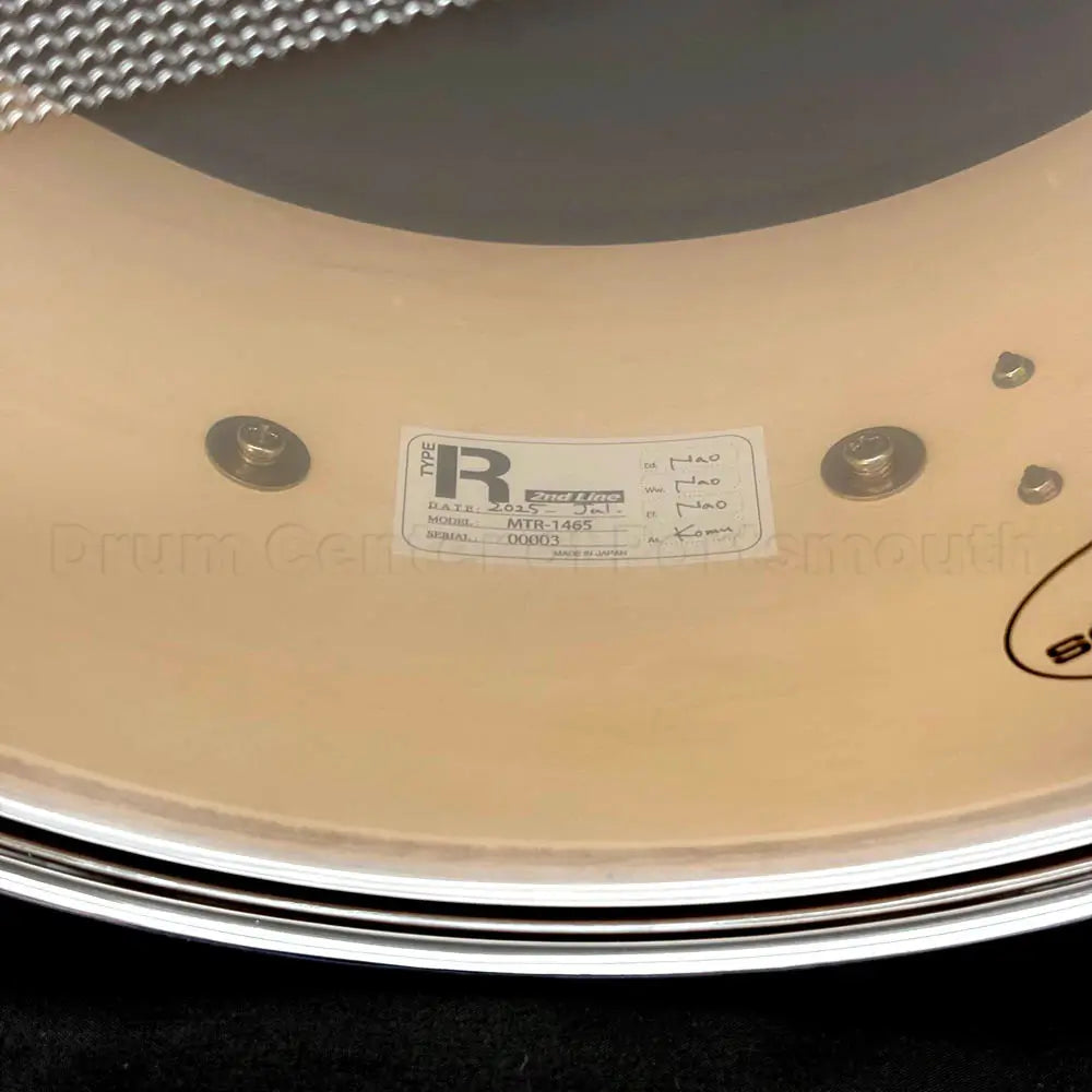 Canopus Type-R Maple Snare Drum 14x6.5 Sakura Metallic Lacquer - 2nd Line - Drum Center Of Portsmouth