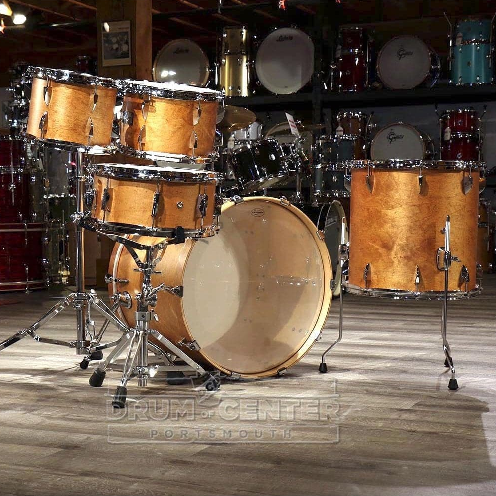 Canopus Yaiba 4pc Groove Drum Set Antique Natural Matte Lacquer - Drum Center Of Portsmouth