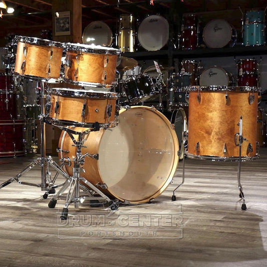 Canopus Yaiba 4pc Groove Drum Set Antique Natural Matte Lacquer - Drum Center Of Portsmouth
