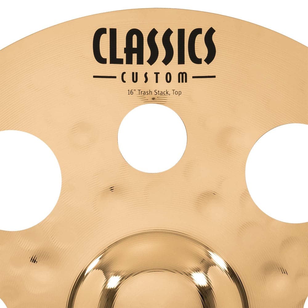 Meinl CC-16STK Classics Custom 16" Cymbal Stack Pair with Trash Crash