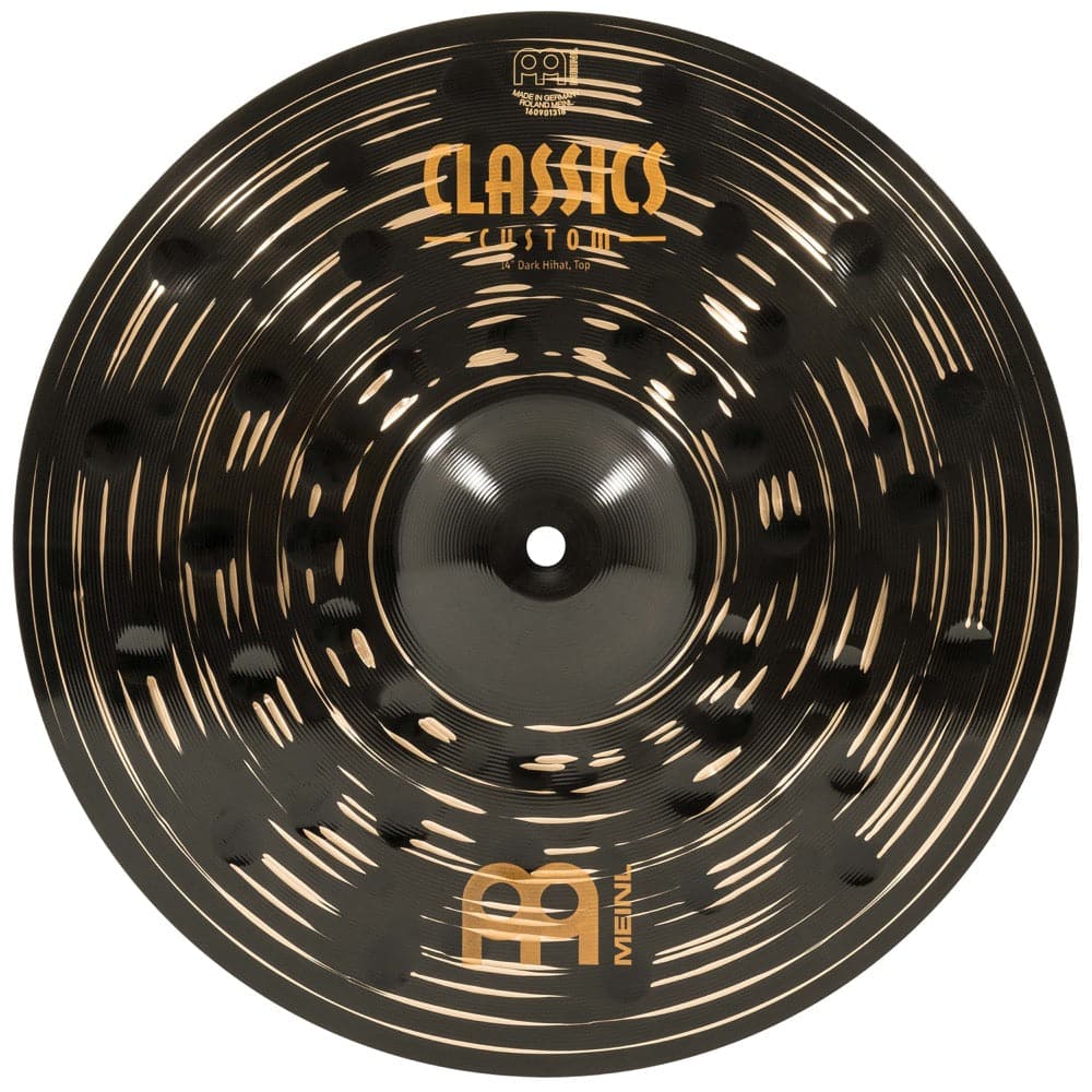 Meinl Classics Custom Dark Hi Hat Cymbals 14"