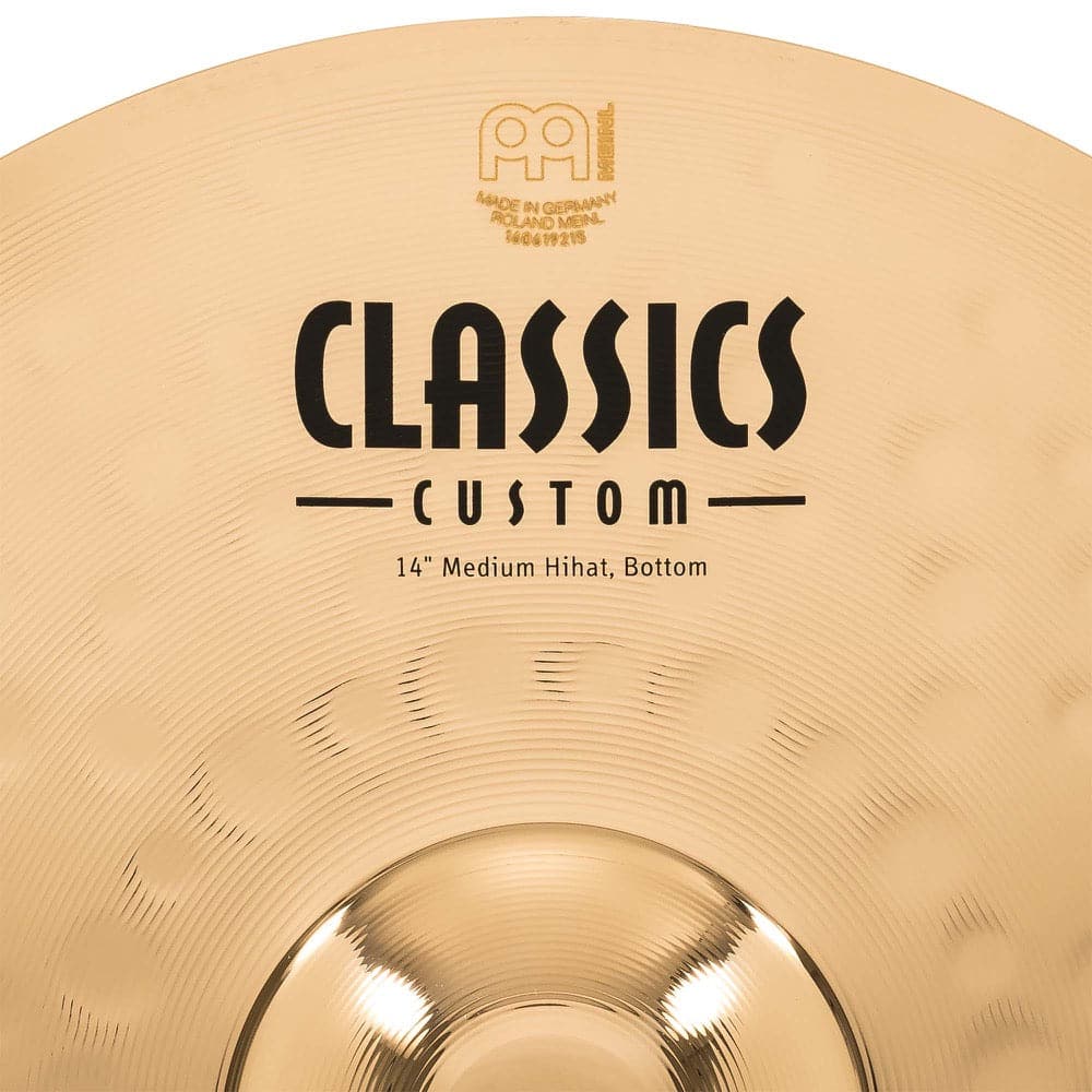 Meinl Classics Custom Medium Hi Hat Cymbals 14