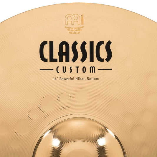 Meinl Classics Custom Powerful Hi Hat Cymbals 14