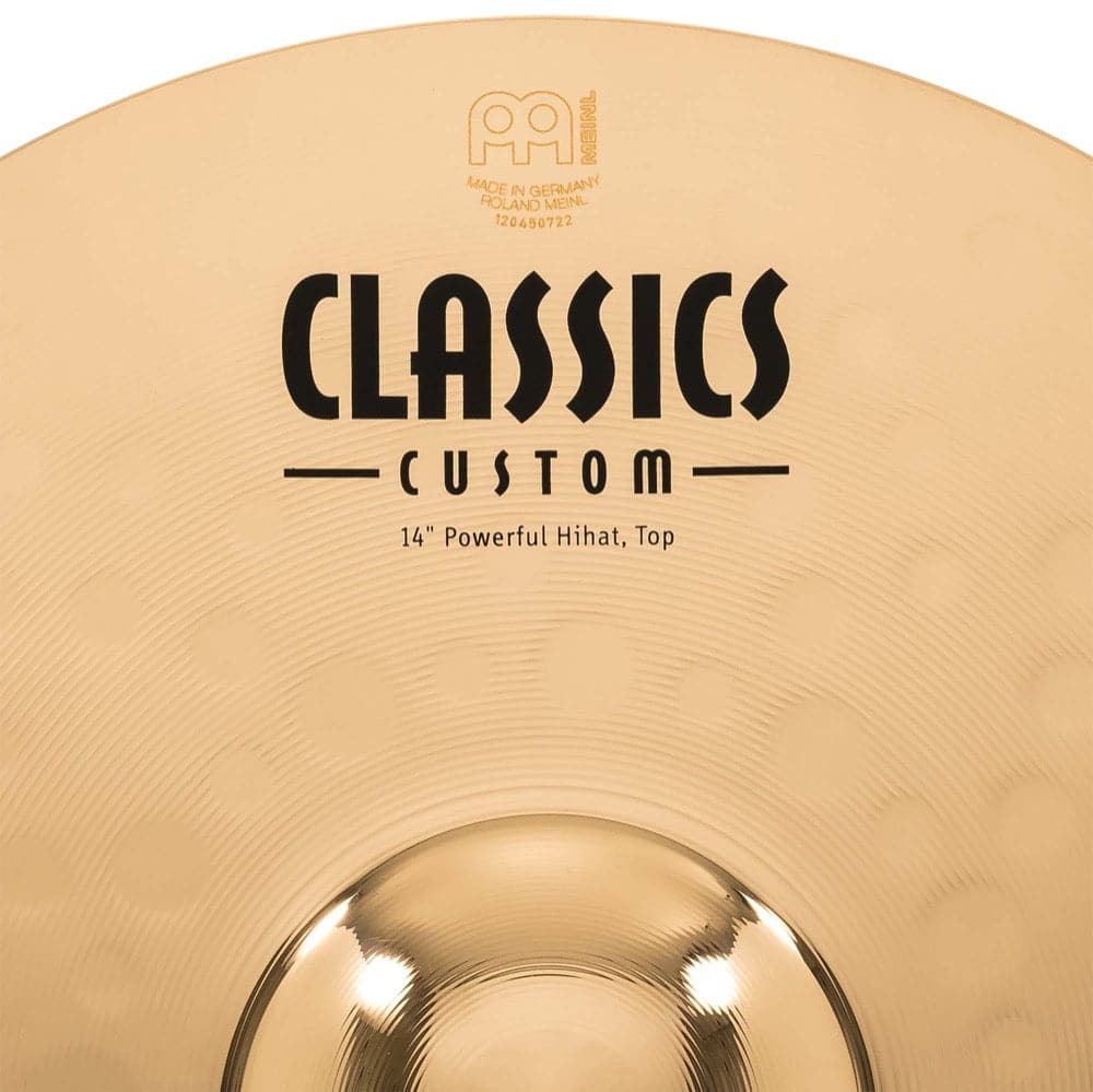 Meinl Classics Custom Powerful Hi Hat Cymbals 14