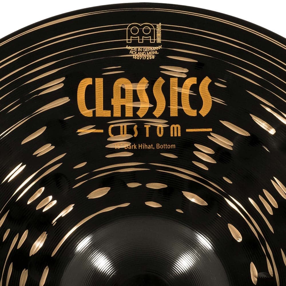 Meinl classics custom dark deals hi hat 15