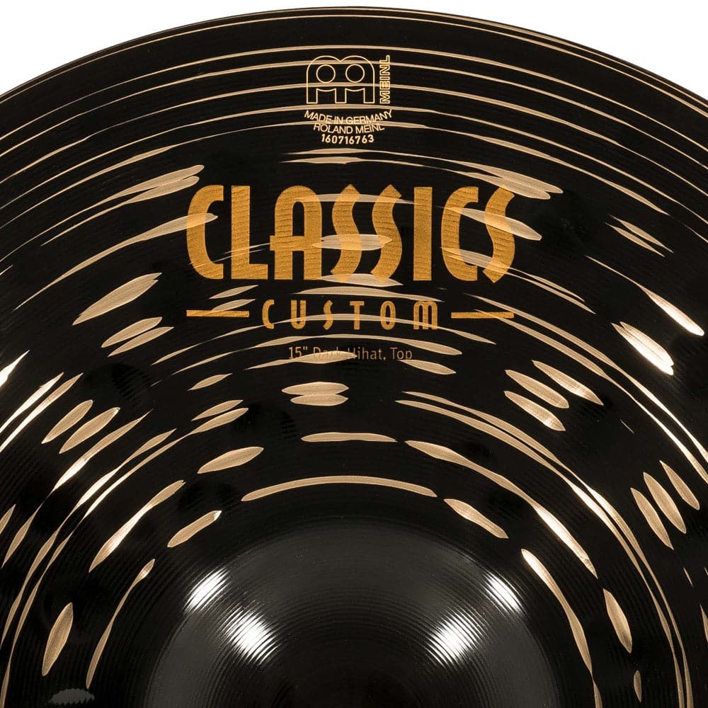 Meinl Cymbals CC15DAH Classics Custom Dark 15" Hi Hat Cymbals