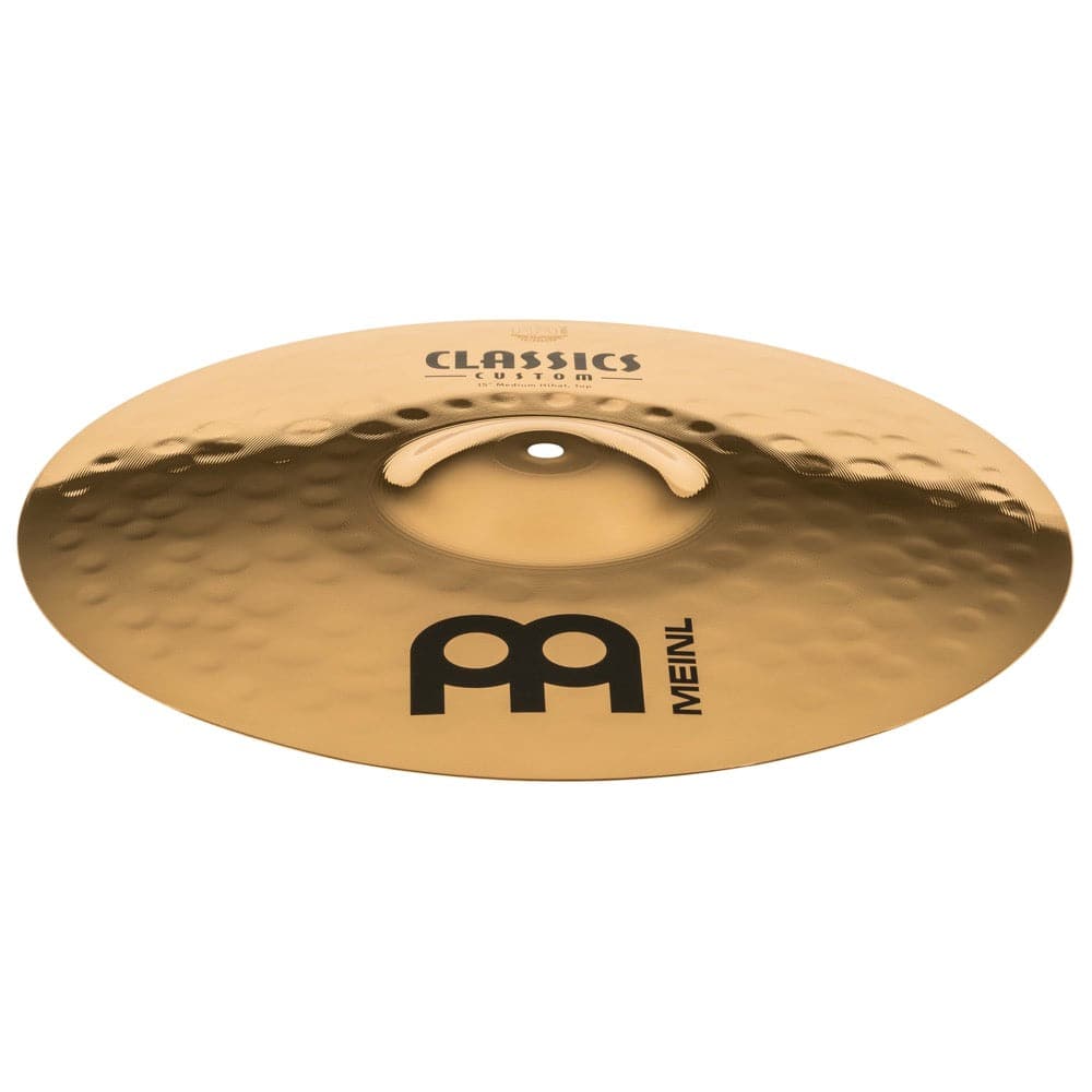 Used Meinl Classics Custom Medium Hi Hat Cymbals 15 - Drum Center Of Portsmouth