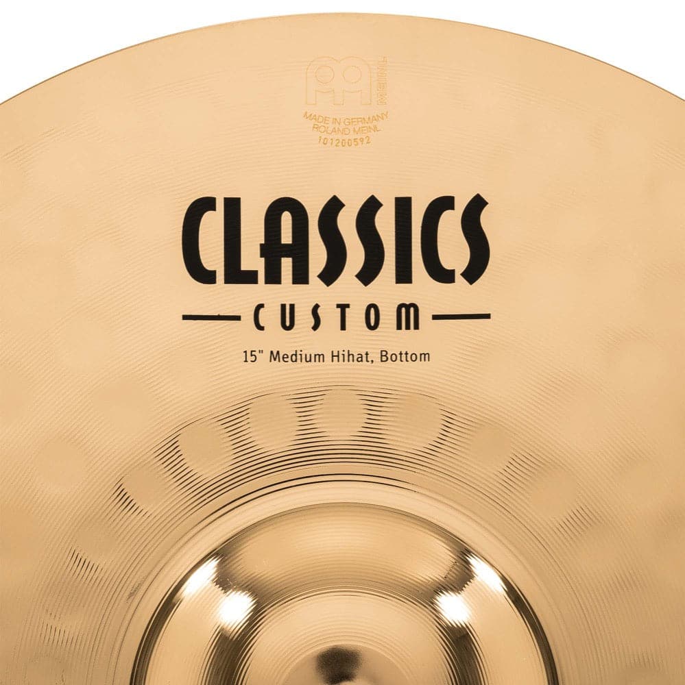 Meinl Classics Custom Medium Hi Hat Cymbals 15