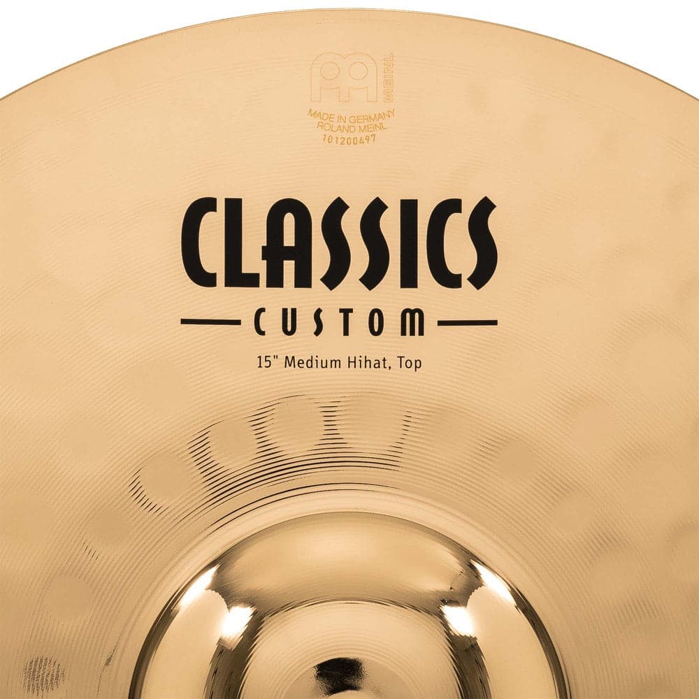 Meinl Classics Custom Medium Hi Hat Cymbals 15