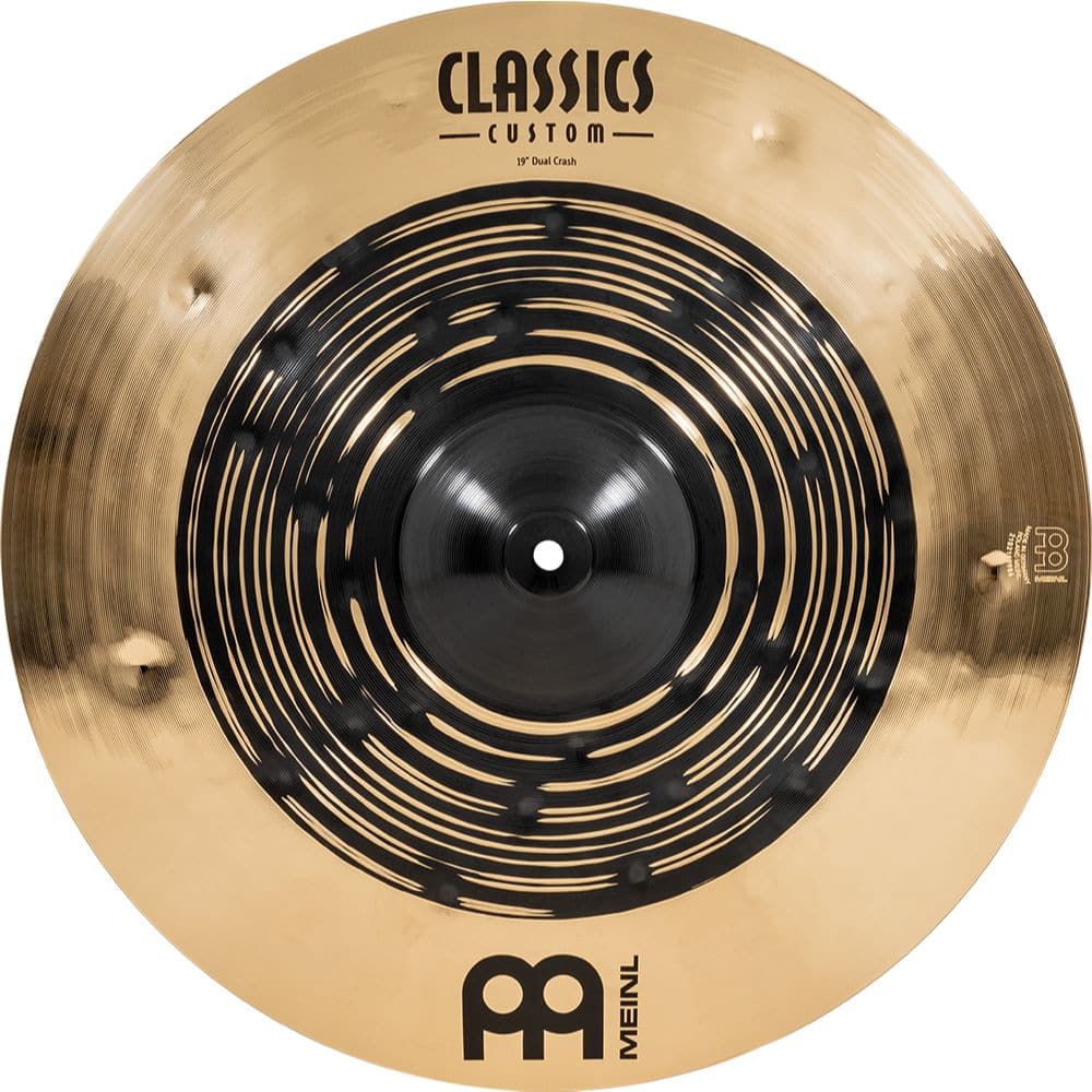Used Meinl Classics Custom Dual Series Crash Cymbal 19 - Drum Center Of Portsmouth
