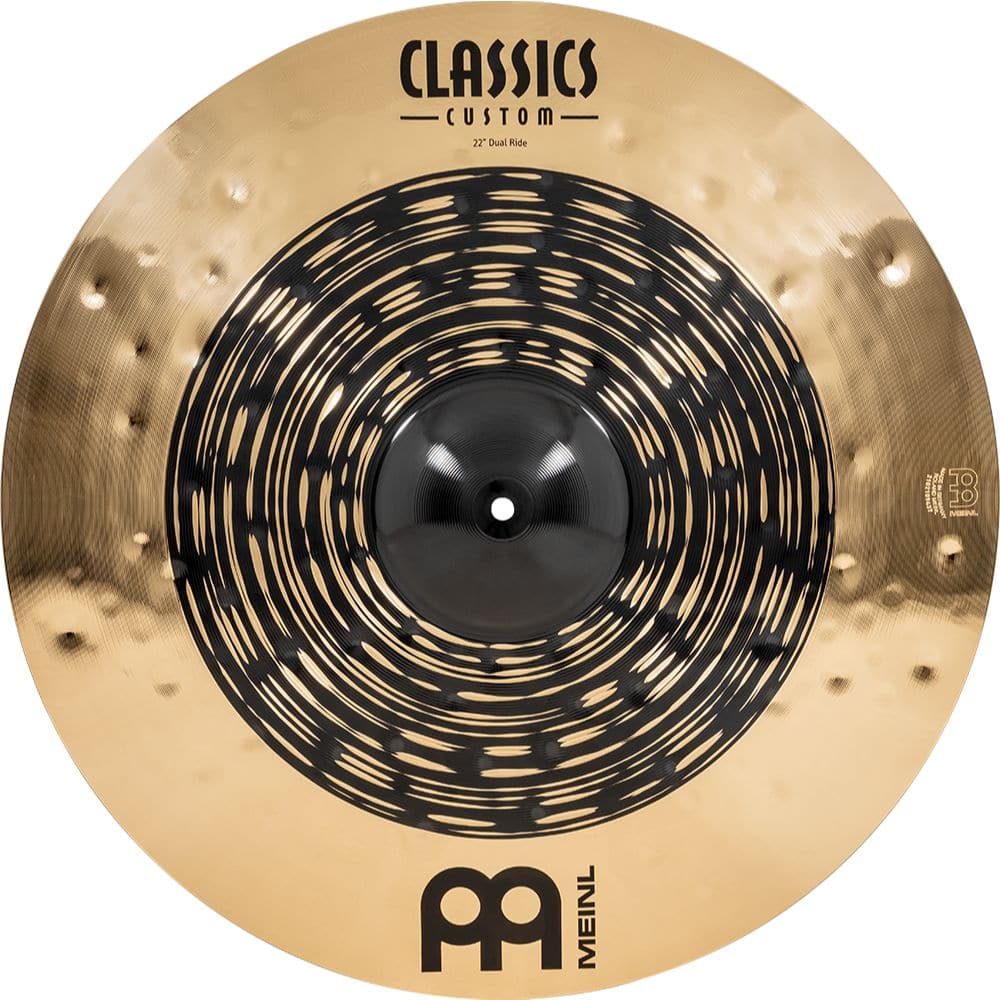 Used Meinl Classics Custom Dual Series Ride Cymbal 22 - Drum Center Of Portsmouth