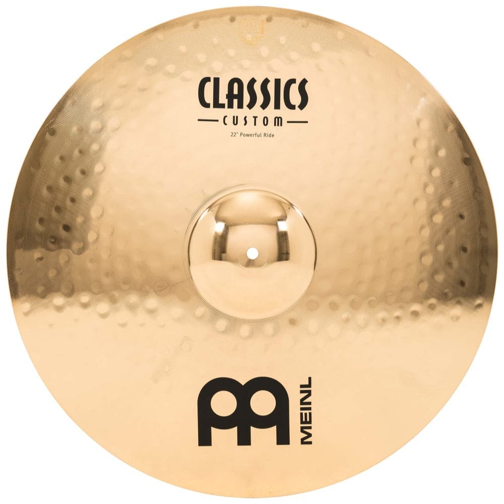 Used Meinl Classics Custom Powerful Ride Cymbal 22 - Drum Center Of Portsmouth