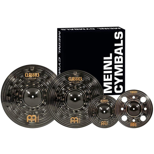 Used Meinl Classics Custom Dark Crash & Effect Pack - Drum Center Of Portsmouth