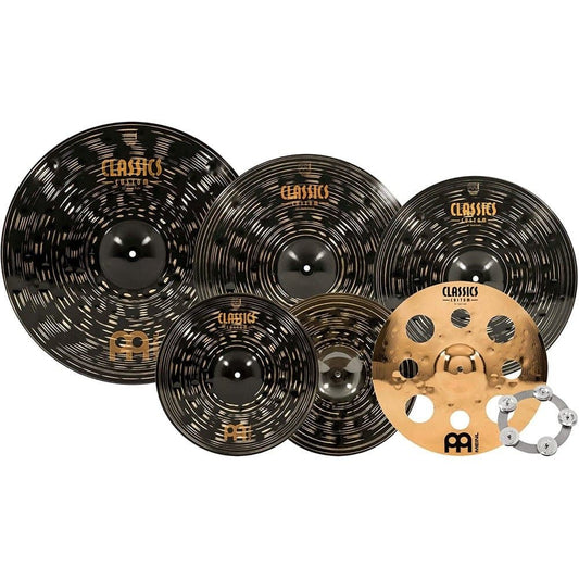 Used Meinl Classics Custom Dark Variety Cymbal Pack - Drum Center Of Portsmouth