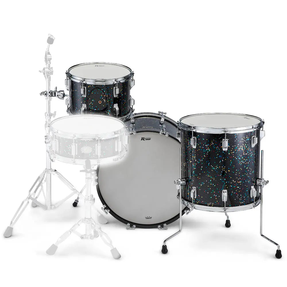 Rogers Cleveland 3pc Drum Set Mardi Gras - Drum Center Of Portsmouth