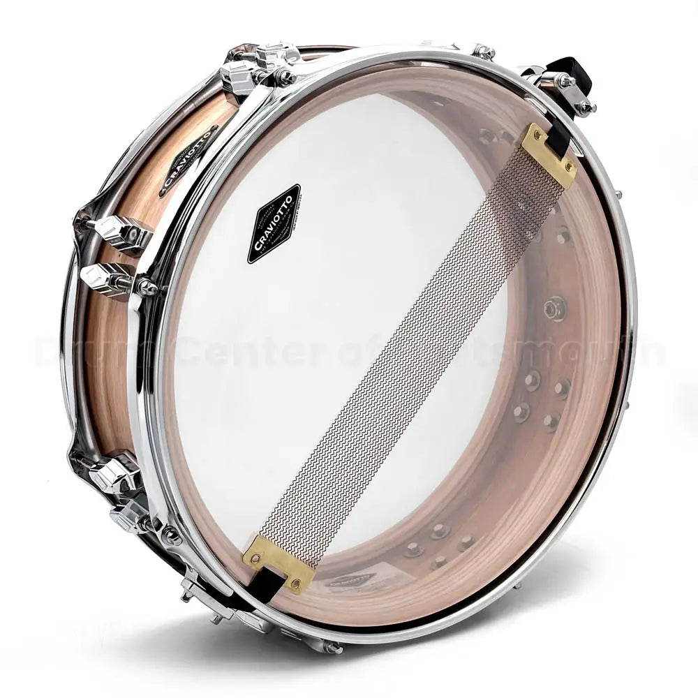 Craviotto Custom Shop Ash Snare Drum 14x4.5 w/Double Mini Diamond Lugs - Drum Center Of Portsmouth