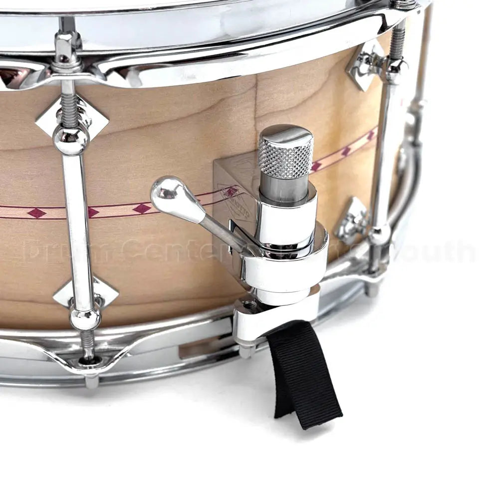 Craviotto Custom Shop Poplar Snare Drum 13x6.5 w/Red Inlay - Drum Center Of Portsmouth