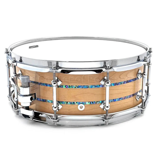 Craviotto President's Collection Maple Snare Drum 14x5.5 w/Double Inlays - Drum Center Of Portsmouth