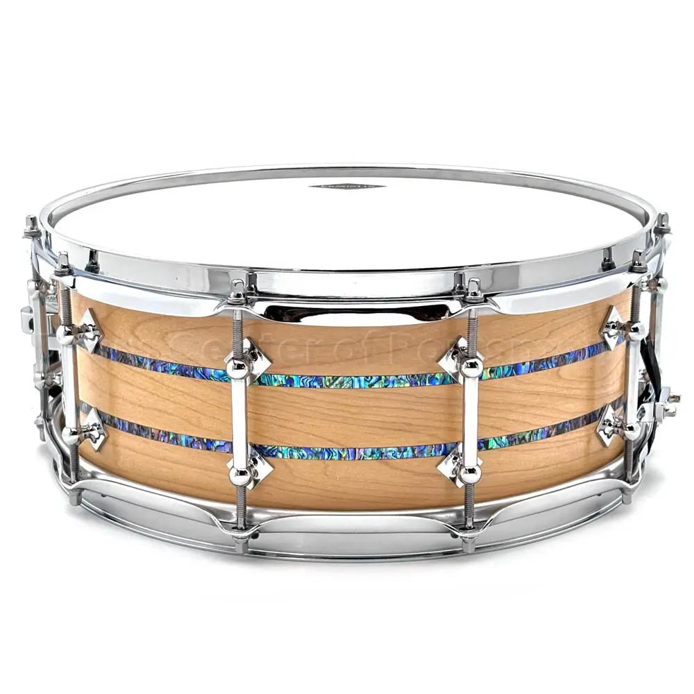 Craviotto President's Collection Maple Snare Drum 14x5.5 w/Double Inlays - Drum Center Of Portsmouth